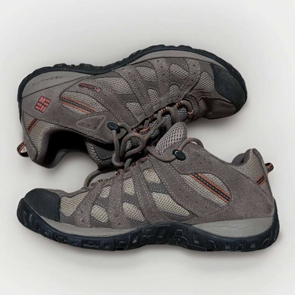 Columbia Gray and Black Hiking shoes